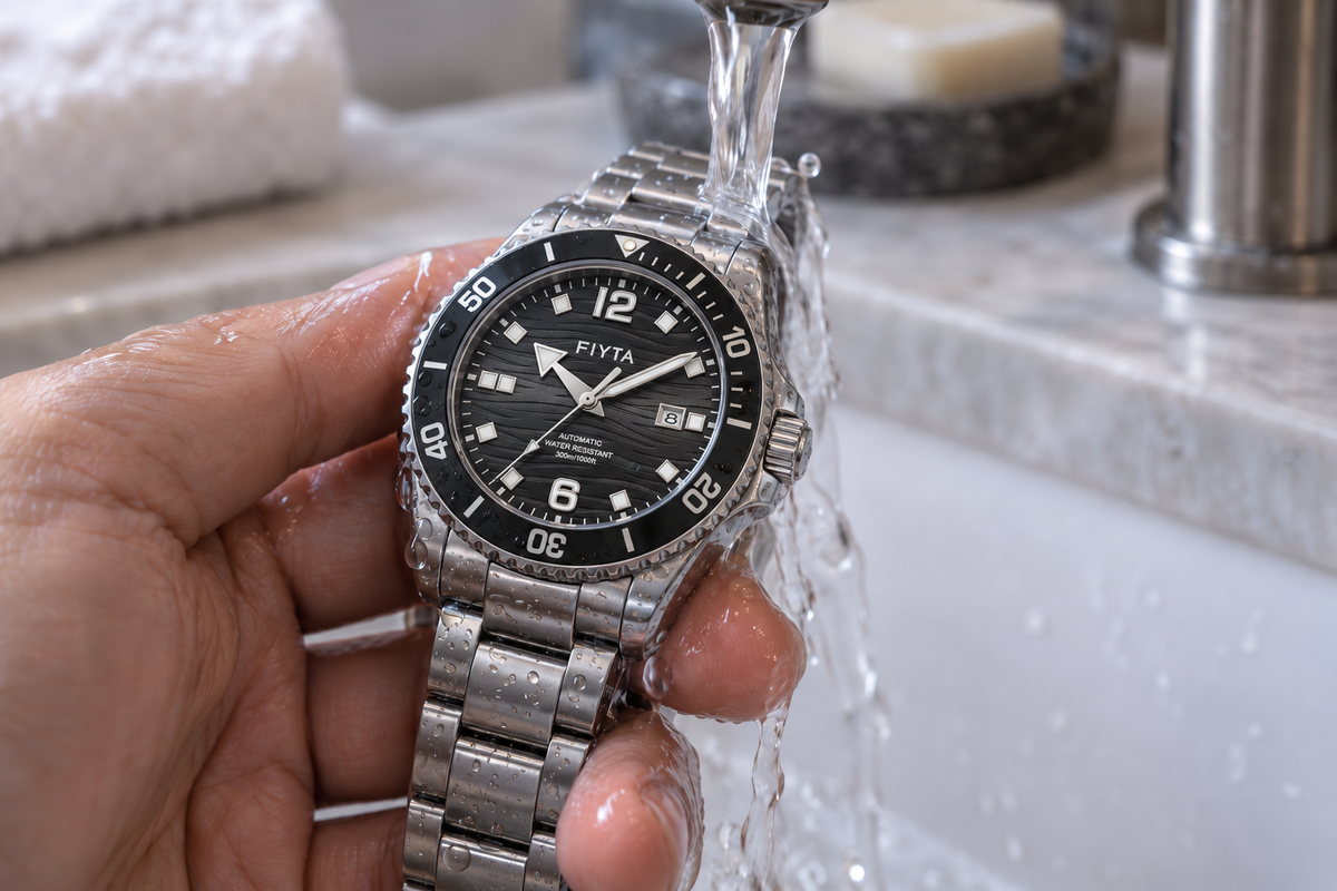 Watch Water Resistance Explained: What 30M, 50M, 100M & 200M Really Mean
