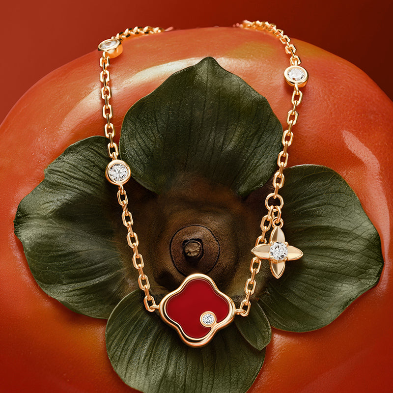Lucky Persimmon Collection Women Bracelet - Heart-Full - FIYTA