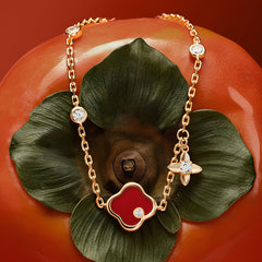 Lucky Persimmon Collection Women Bracelet - Heart-Full - FIYTA