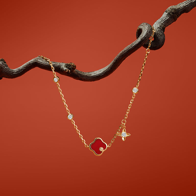 Lucky Persimmon Collection Women Bracelet - Heart-Full - FIYTA