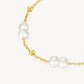Gold Pearl Bracelet Jewelry for Women - FIYTA