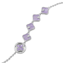 Bracelet en perles d'or pour femme