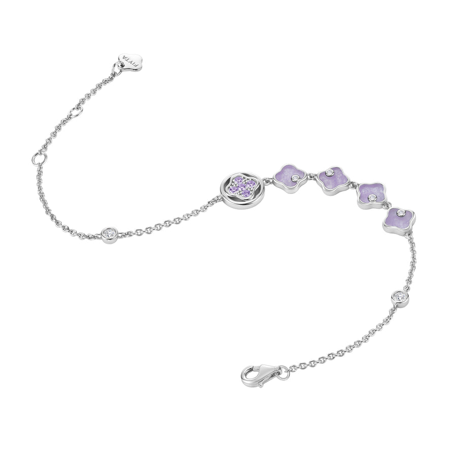 Bracelet en perles d'or pour femme