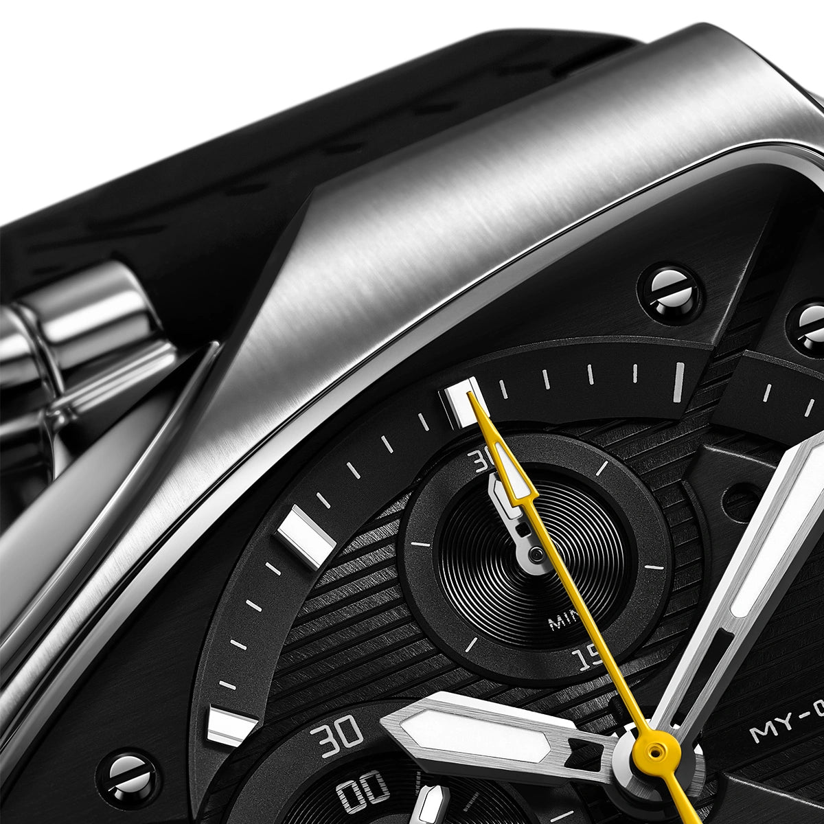 MOONYANG Chronograph Watch Spaceship - Lunar Soil Gray - FIYTA