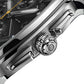 MOONYANG Chronograph Watch Spaceship - Lunar Soil Gray - FIYTA