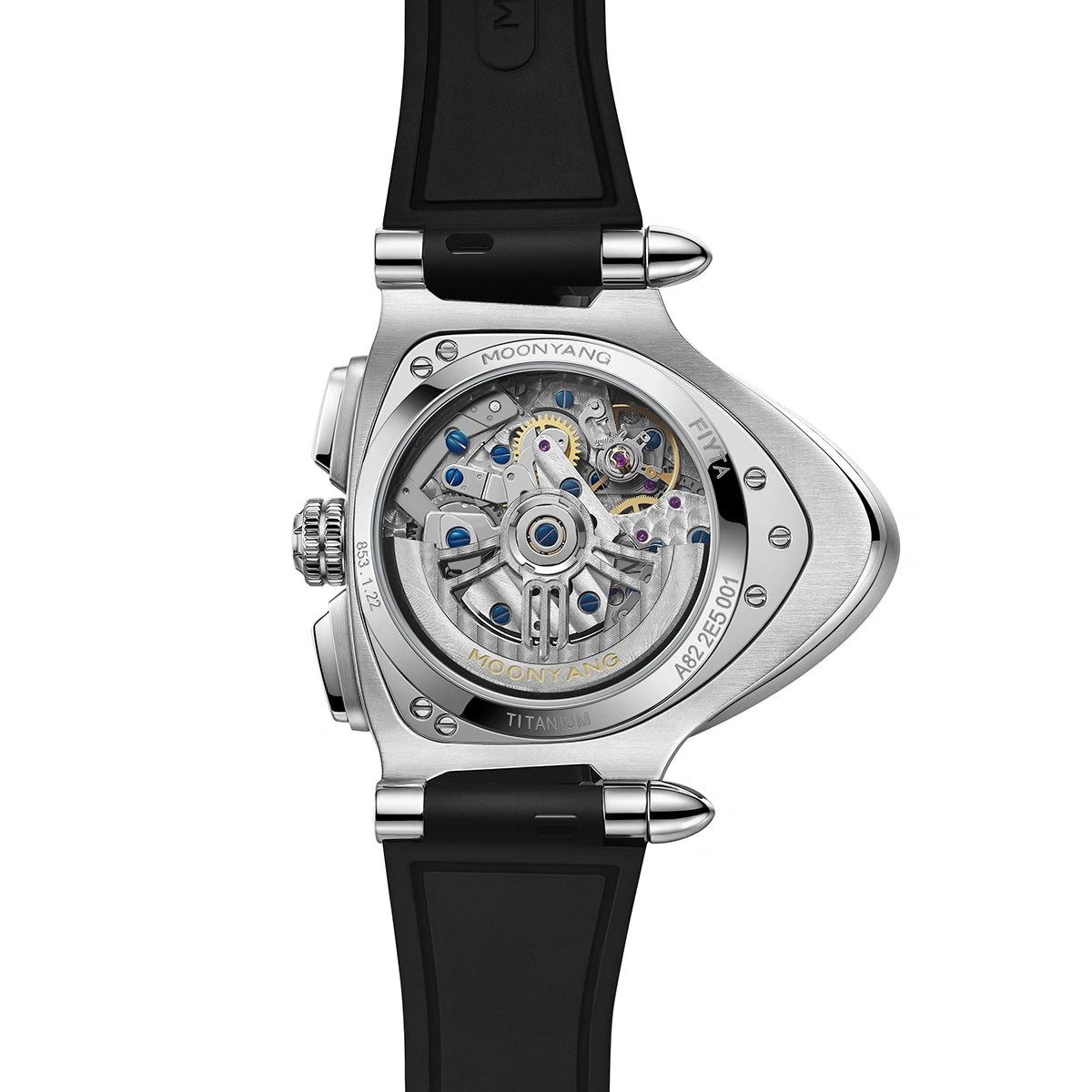 MOONYANG Chronograph Watch Spaceship - Lunar Soil Gray - FIYTA