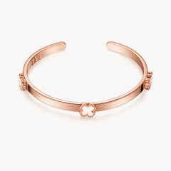 Cocoa Collection Women's Watch & Elegant Clover Bracelet Gift Set - FIYTA