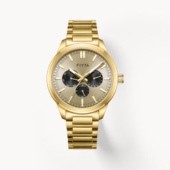 Joyart Collection Men's Quartz Gold Watches - FIYTA