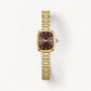 Gold Watch & Pearl Bracelet Gift Set - FIYTA