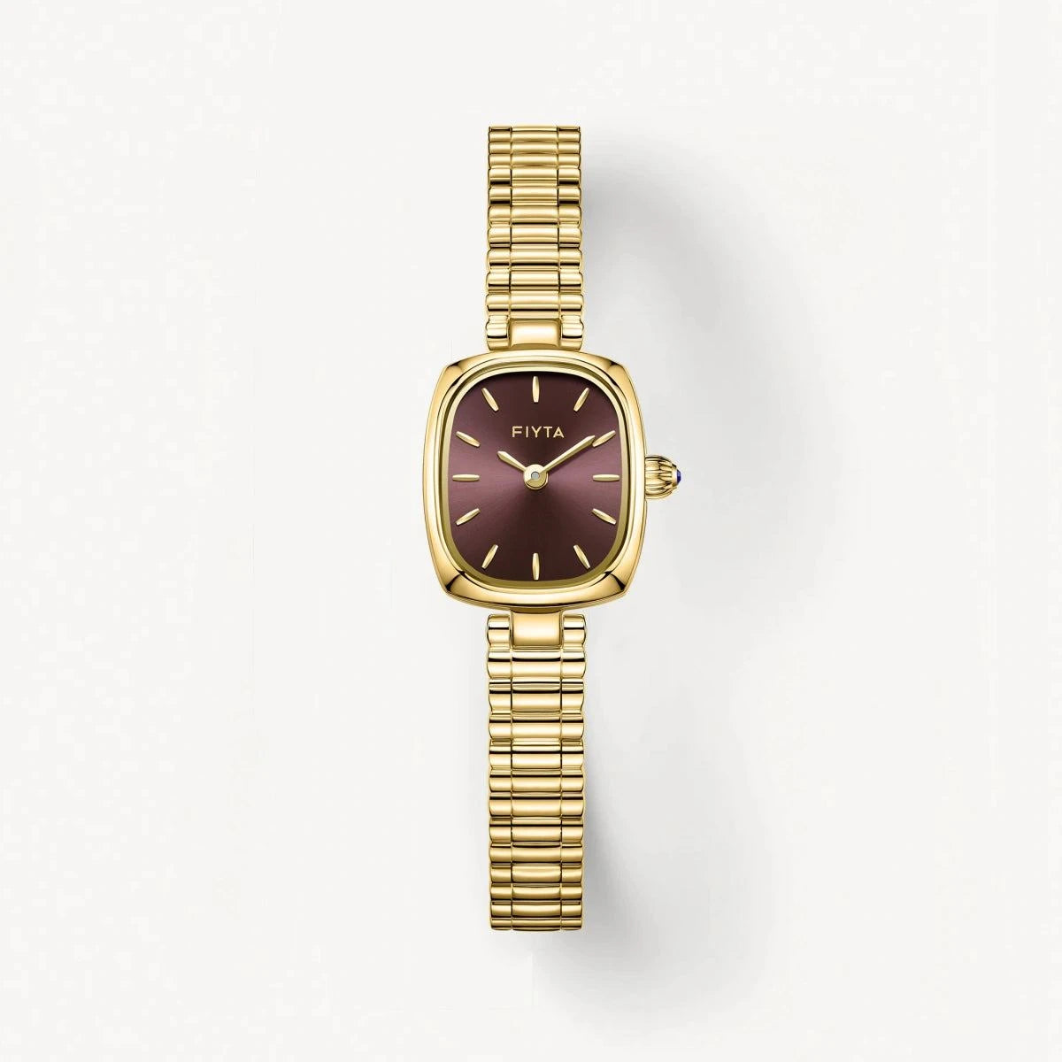 Gold Watch & Pearl Bracelet Gift Set - FIYTA