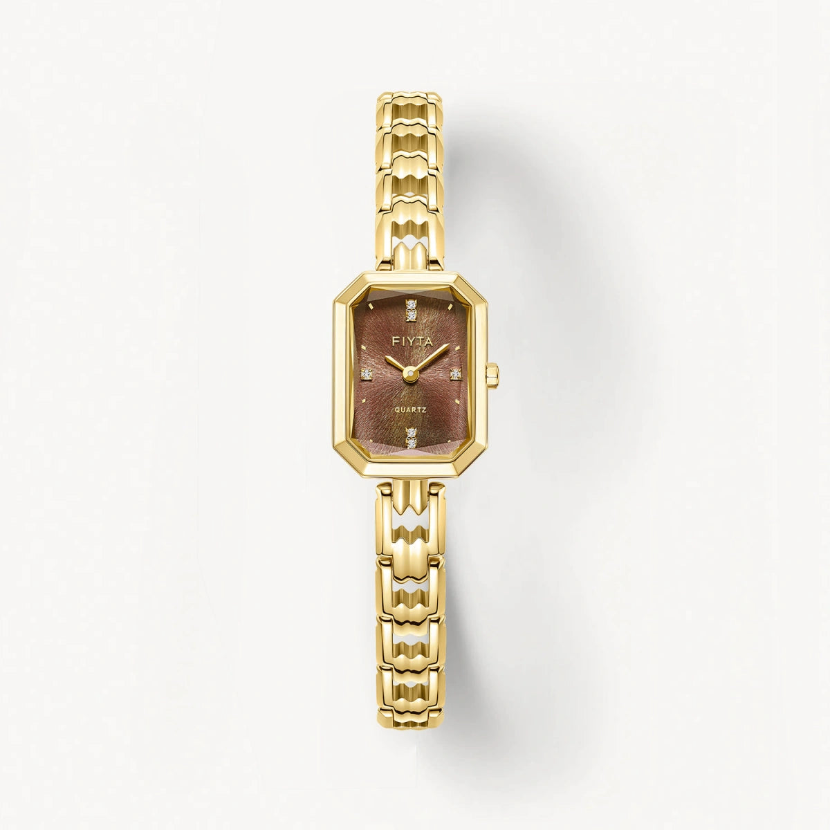 Eastern Grace Collection Women's Watch & Persimmon Bracelet Gift Set - FIYTA