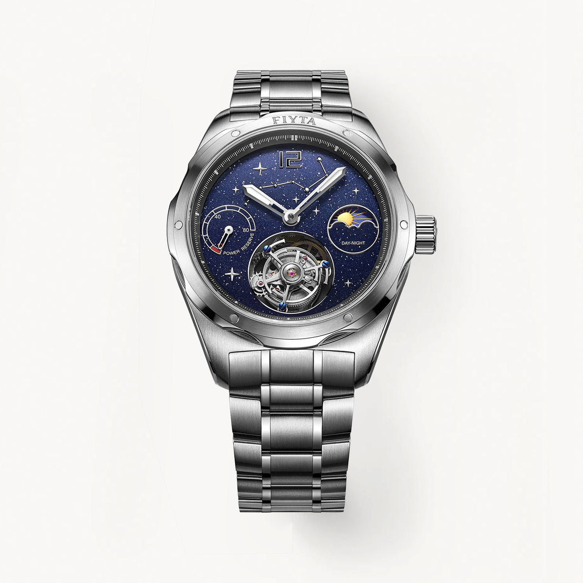 Aeronuatics Collection The Big Dipper Tourbillon Men's Mechanical Automatic Watch - Limited Edition - FIYTA