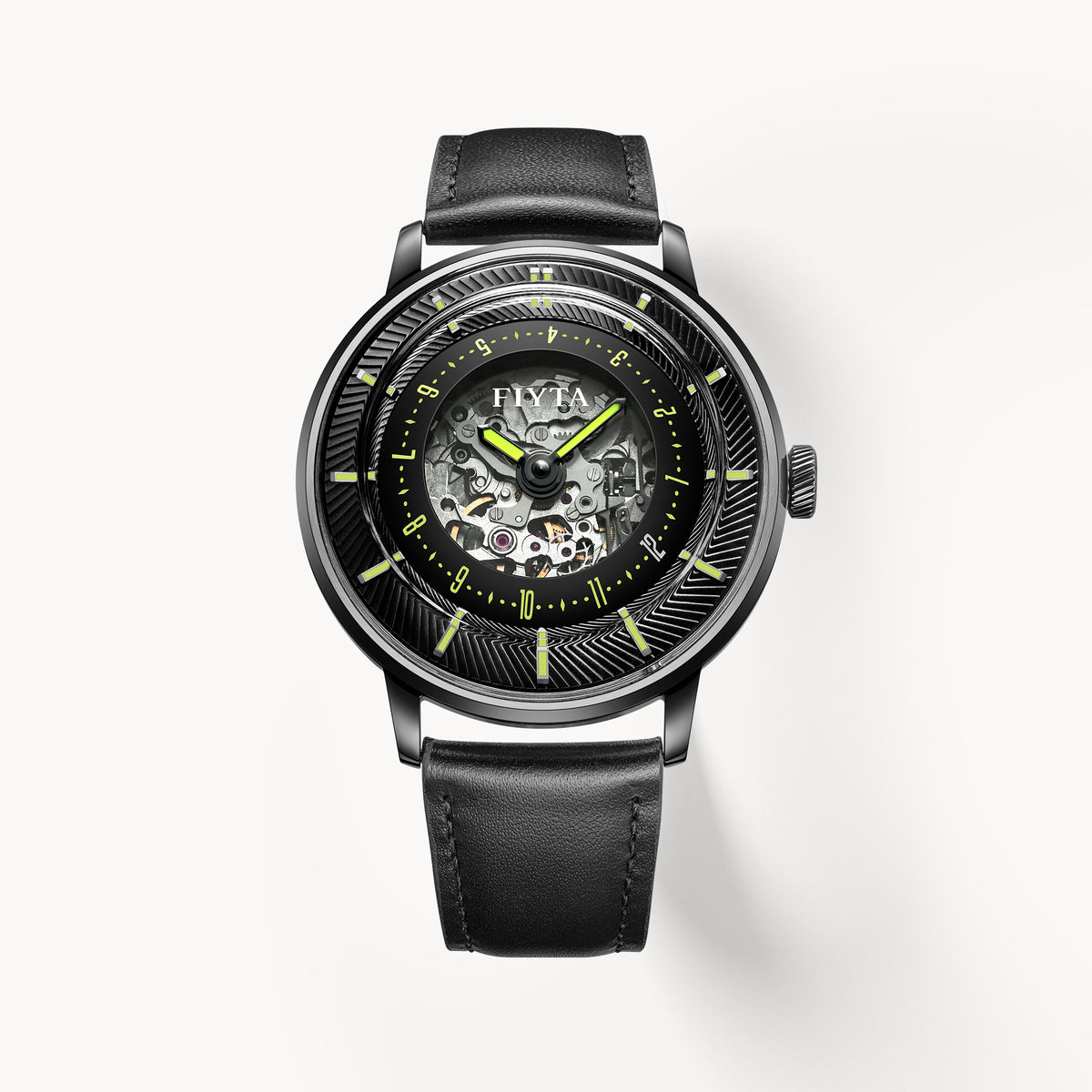 Extreme Collection Men's Automatic 3D Time Display Watch - FIYTA