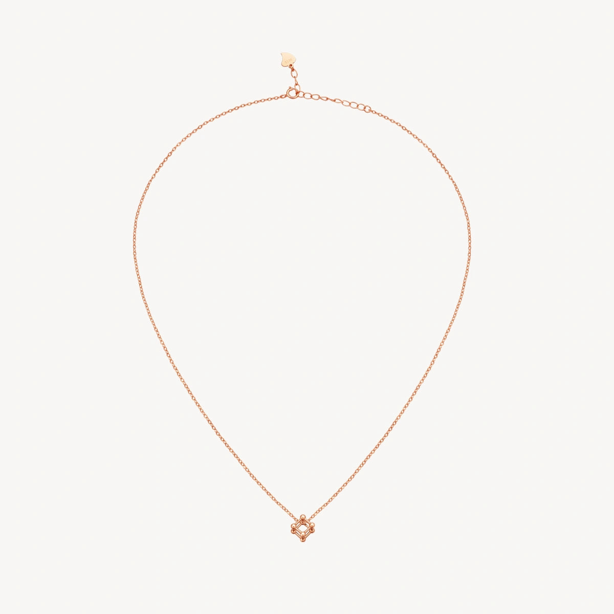Rose-Gold Magic Cube Necklace - FIYTA
