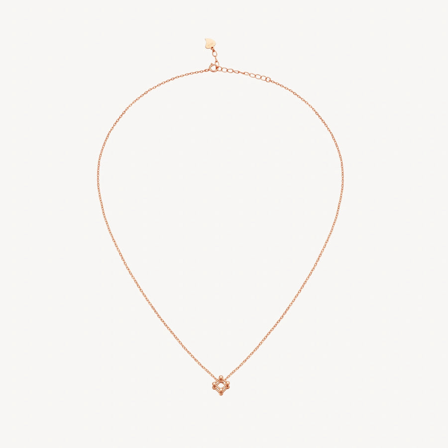Rose-Gold Magic Cube Necklace - FIYTA
