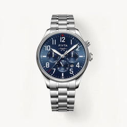 FIYTA J-20 Fighter Special Edition — Horizon Blue / Steel Bracelet (GA881007.WLW)