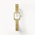 Gold Watch Mother-of-Pearl & Pearl Bracelet Gift Set - FIYTA