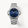 Navy Blue Dial / Silver Strap