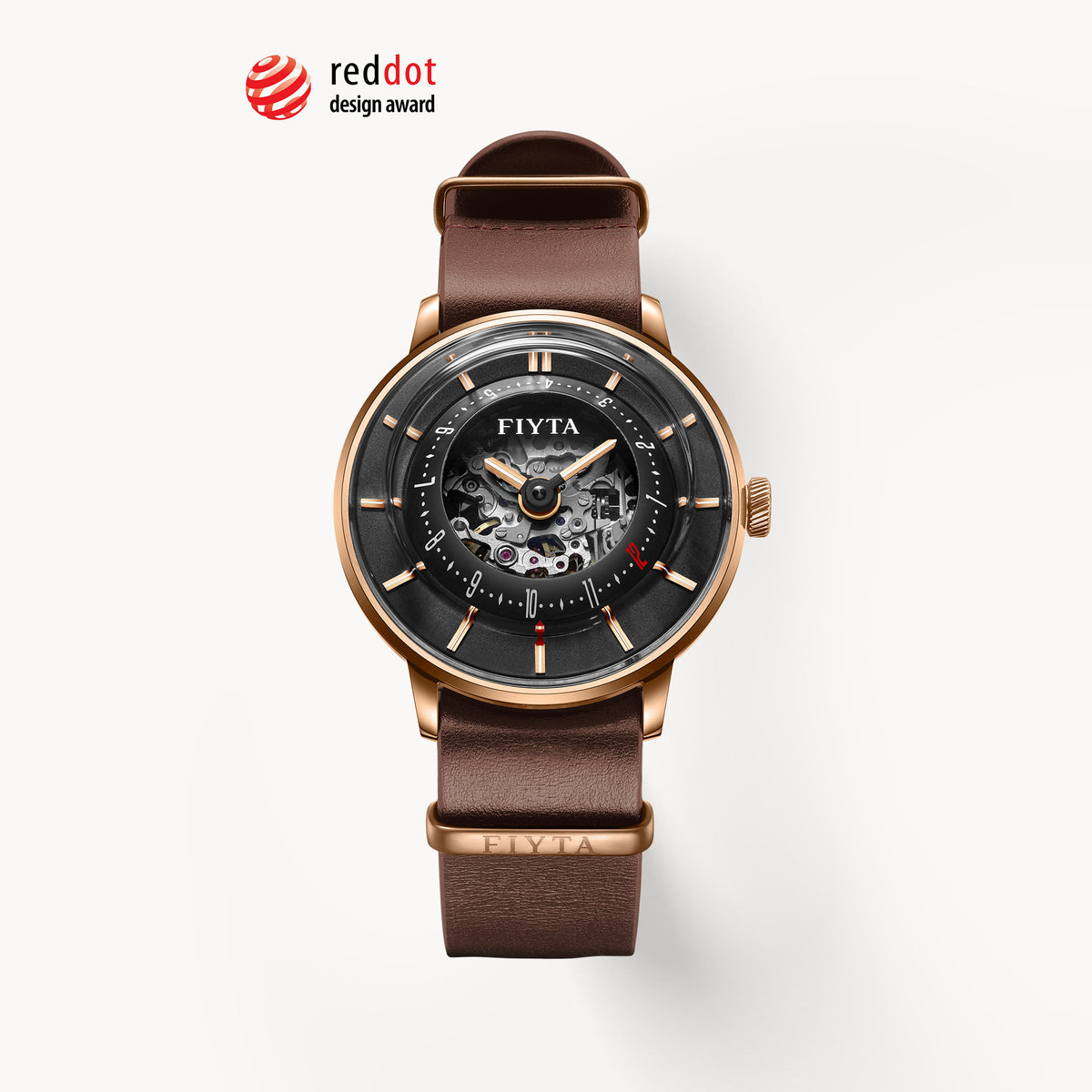 Extreme Collection Men's Automatic 3D Time Display Watch - FIYTA