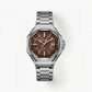 Aeronuatics Collection Men's Ultra-thin Mechanical Movement Watch with Meteorite Dial - FIYTA
