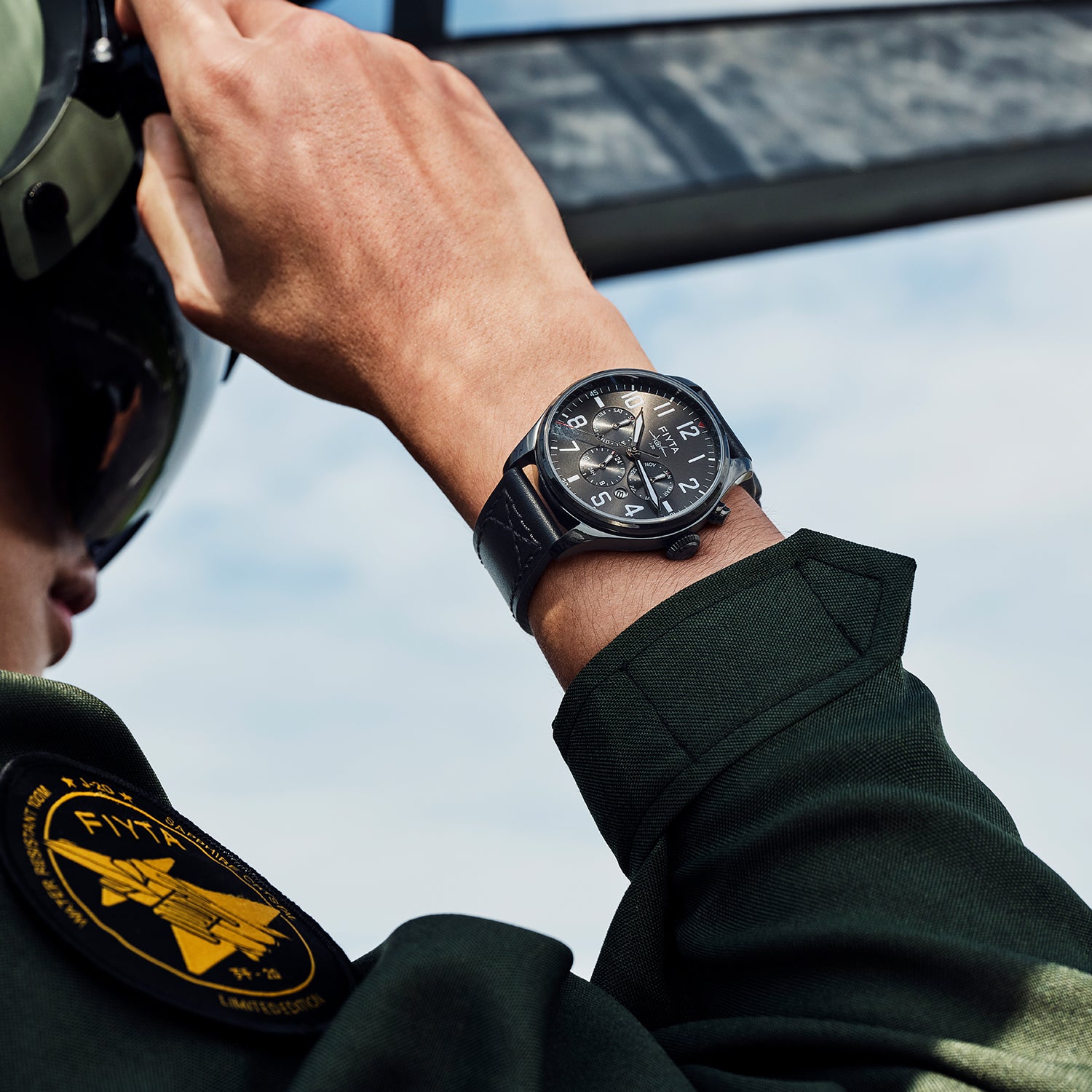 Mach Collection J-20 Fighter Special Edition Men's Mechanical Watch - FIYTA