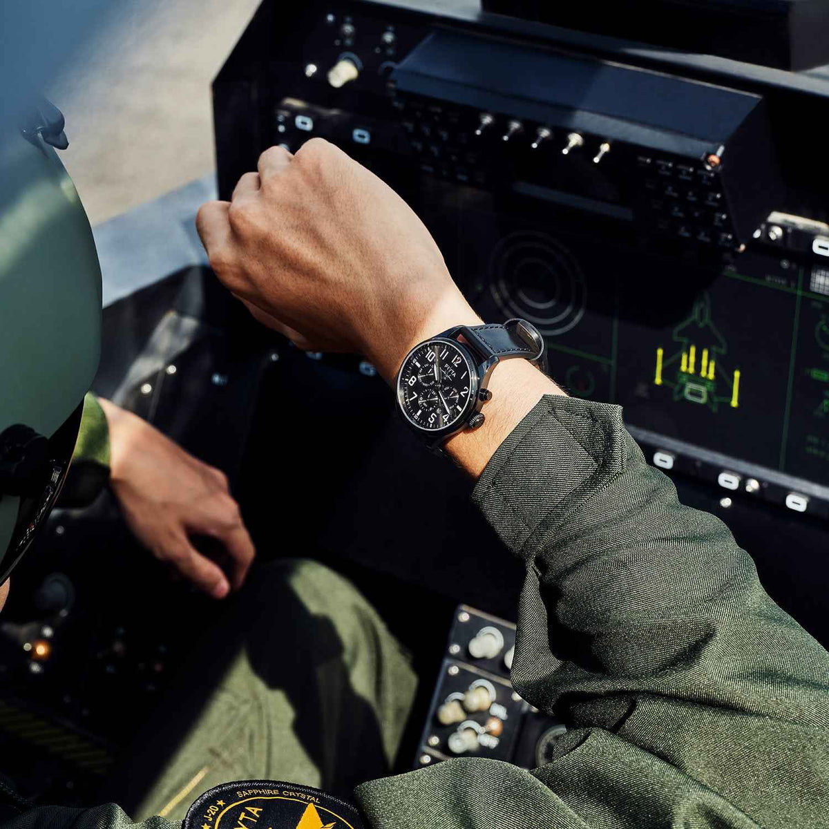 Mach Collection J-20 Fighter Special Edition Men's Mechanical Watch - FIYTA