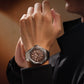 Aeronuatics Collection Men's Ultra-thin Mechanical Movement Watch with Meteorite Dial - FIYTA