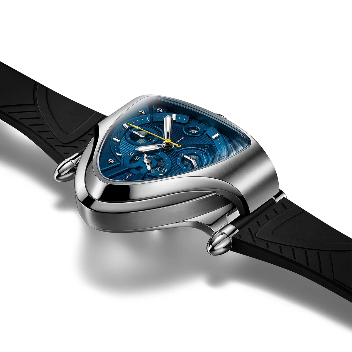 MOONYANG Chronograph Watch Spaceship - Nebula blue - FIYTA