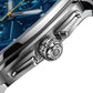 MOONYANG Chronograph Watch Spaceship - Nebula blue - FIYTA