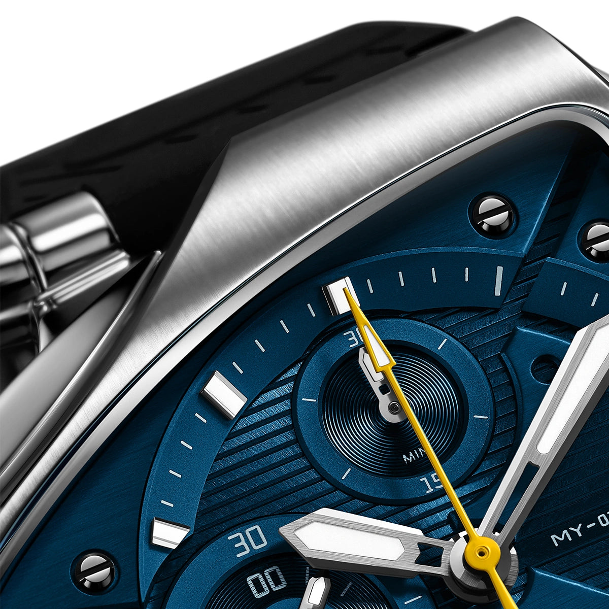 MOONYANG Chronograph Watch Spaceship - Nebula blue - FIYTA
