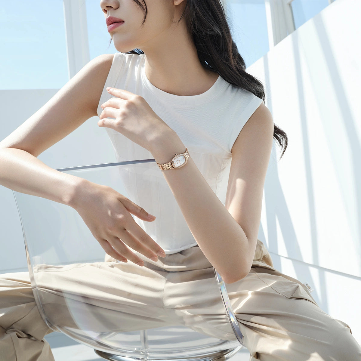 Cocoa Collection Women's Stainless Watch - FIYTA