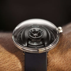 Interstellar Collection "Space Shuttle" Men's Mechanical Watch - FIYTA (Black Dial / Black Strap)