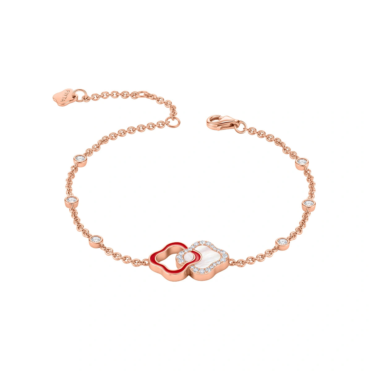 Enchanting Collection Women's Mechanical Watch & Persimmon Bracelet Gift Set - FIYTA
