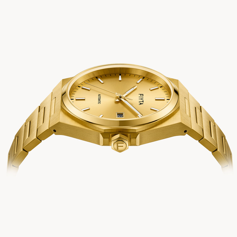 Classic Collection Golden Era Men's Mechanical Watch (No Returns Or Exchanges) - FIYTA (DGA802099.GGG)