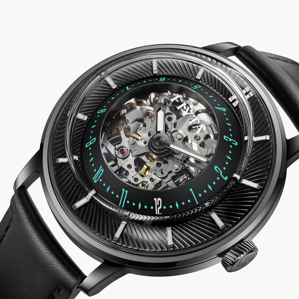 Extreme Collection Men's Automatic 3D Time Display Watch - FIYTA