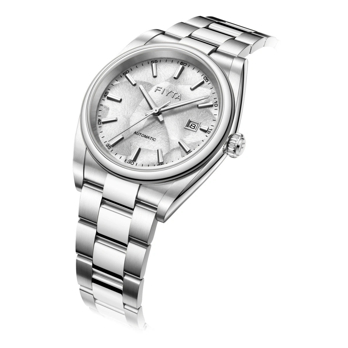 Tempting Collection "Chinese Ginkgo Leaf" Metal Engraving Tribute Men's Mechanical Watch - FIYTA