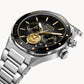 Aeronuatics Collection "Moon" 18K Gold Men's Mechanical Automatic Watch - FIYTA