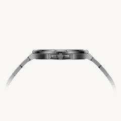 FIYTA Astronaut Quartz Men's Quartz Watch G880021.HHH detail image (Black Dial / Grey Strap)