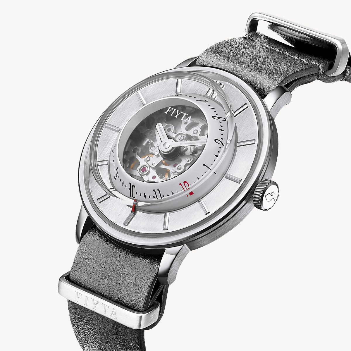 Extreme Collection Men's Automatic 3D Time Display Watch - FIYTA