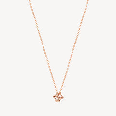 Rose-Gold Magic Cube Necklace - FIYTA