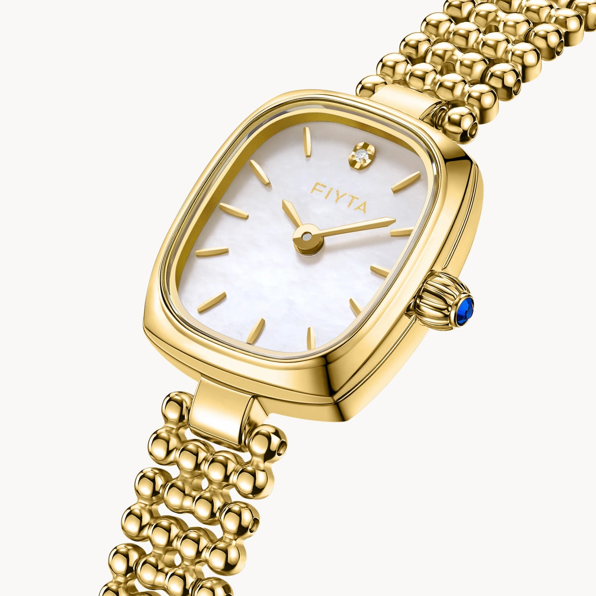 Gold Watches with Diamond Dial - FIYTA