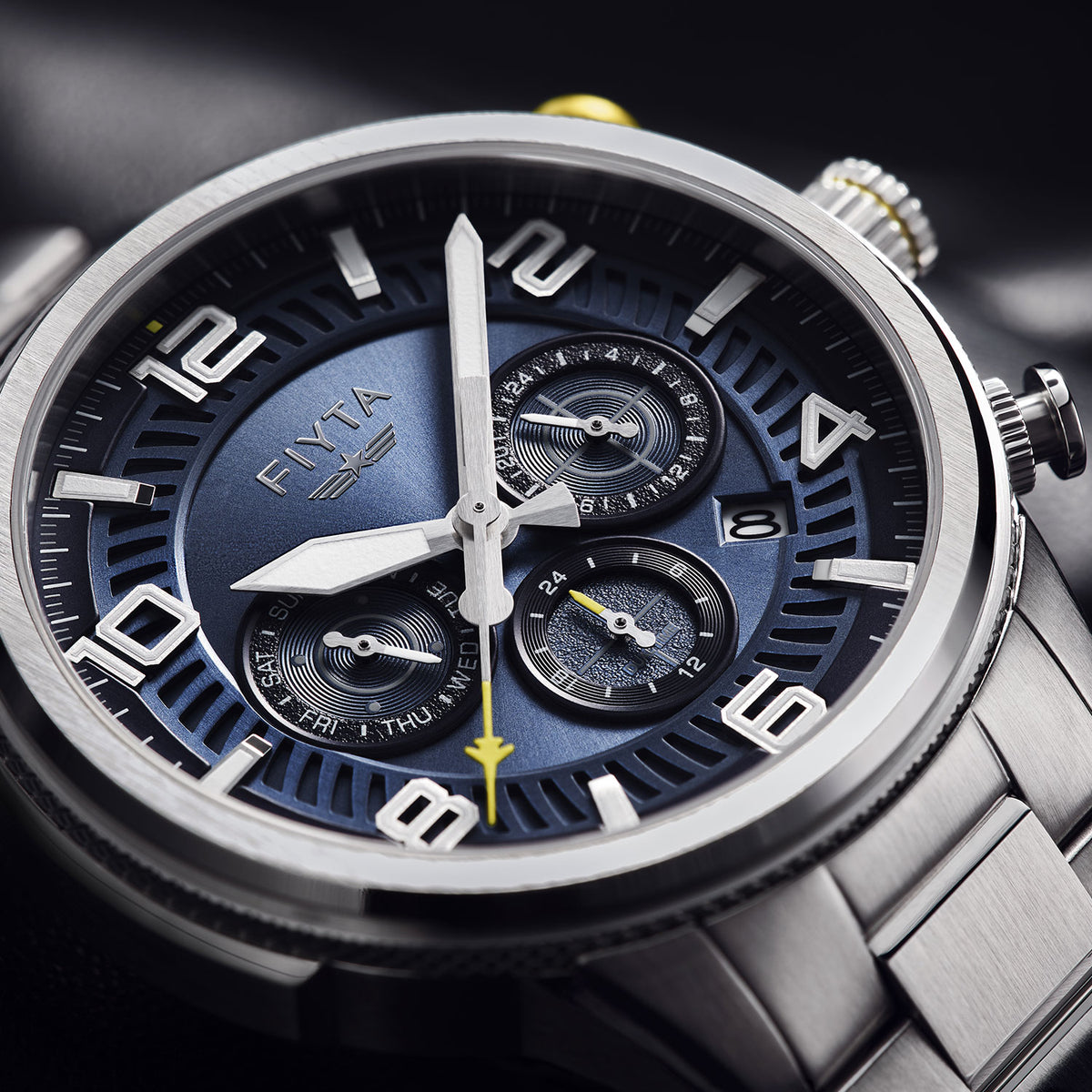 Mach Collection "Falcon" Men's Quartz Watch - FIYTA