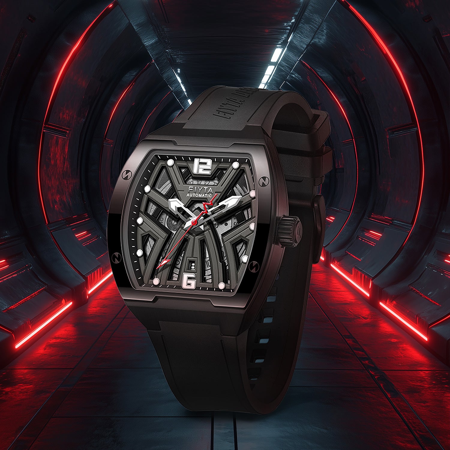 Interstellar Collection Space Warship Men's Mechanical Classic Sport Watch - FIYTA