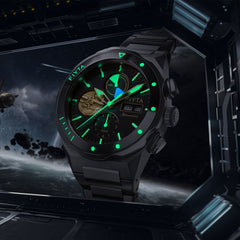 Aeronuatics Collection Space Station Men's Mechanical Automatic Watch-Limited Edition - FIYTA