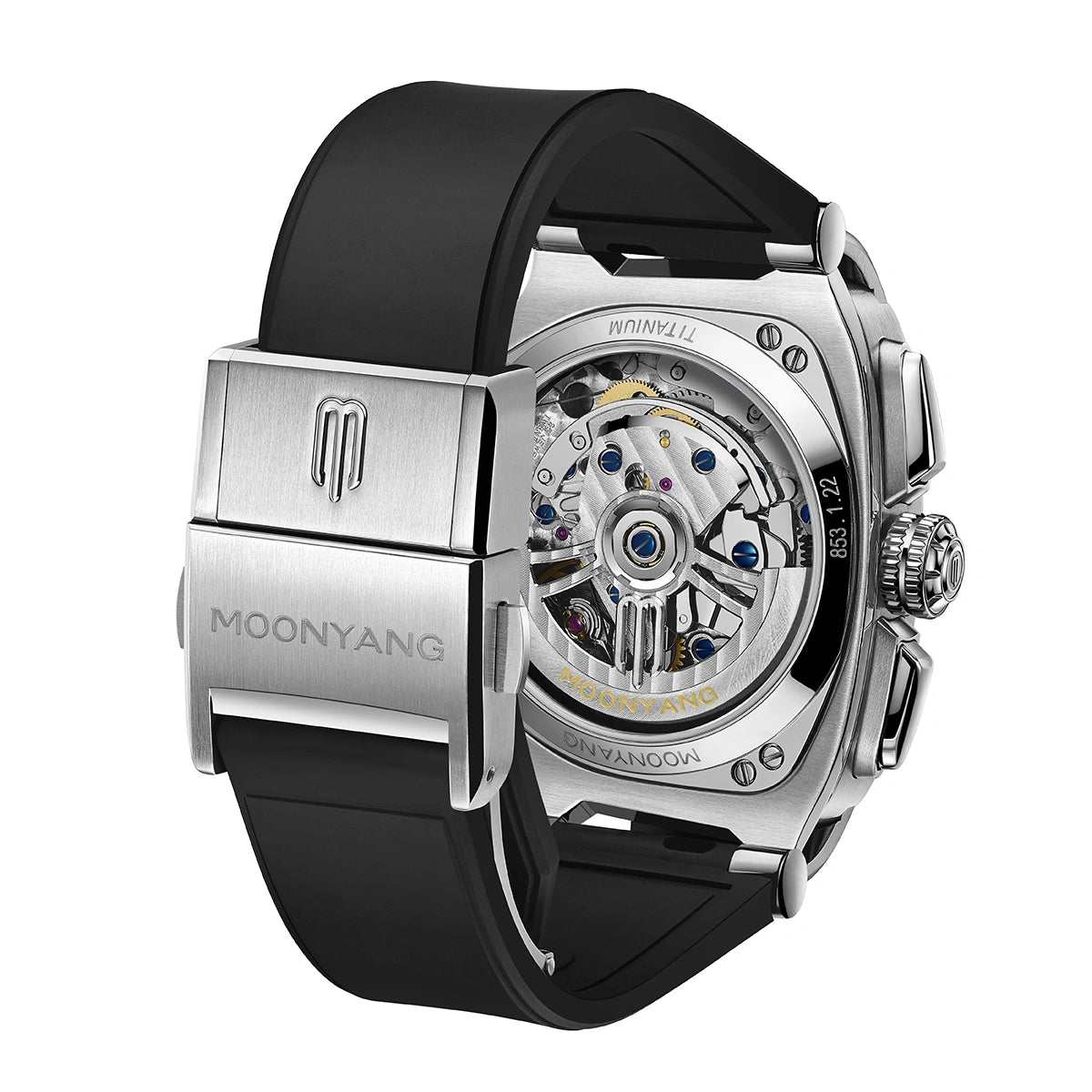 MOONYANG Chronograph Watch Spaceship - Nebula blue - FIYTA