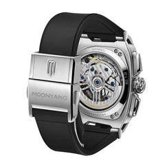 MOONYANG Chronograph Watch Spaceship - Nebula blue - FIYTA