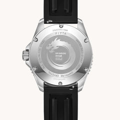 FIYTA Diver Gen 3 Men's Automatic Watch DGA33002.WBB detail image (Black Dial / Black Strap)