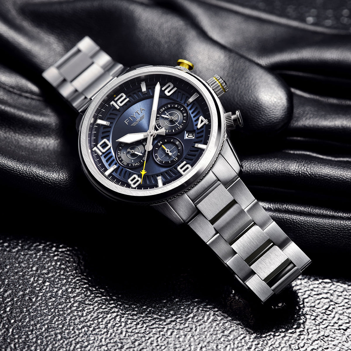 Mach Collection "Falcon" Men's Quartz Watch - FIYTA