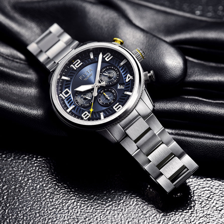 Mach Collection "Falcon" Men's Quartz Watch - FIYTA