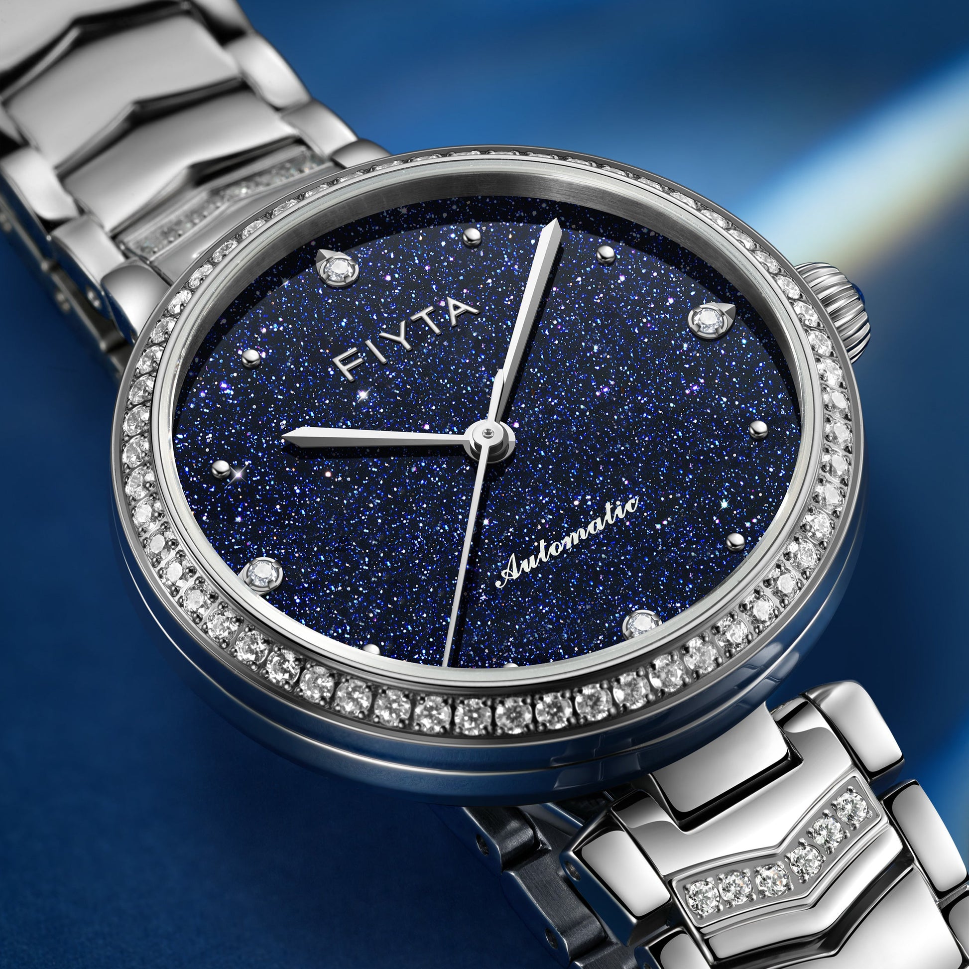 Heartouching Collection Classic Diamond Automatic Watch - FIYTA